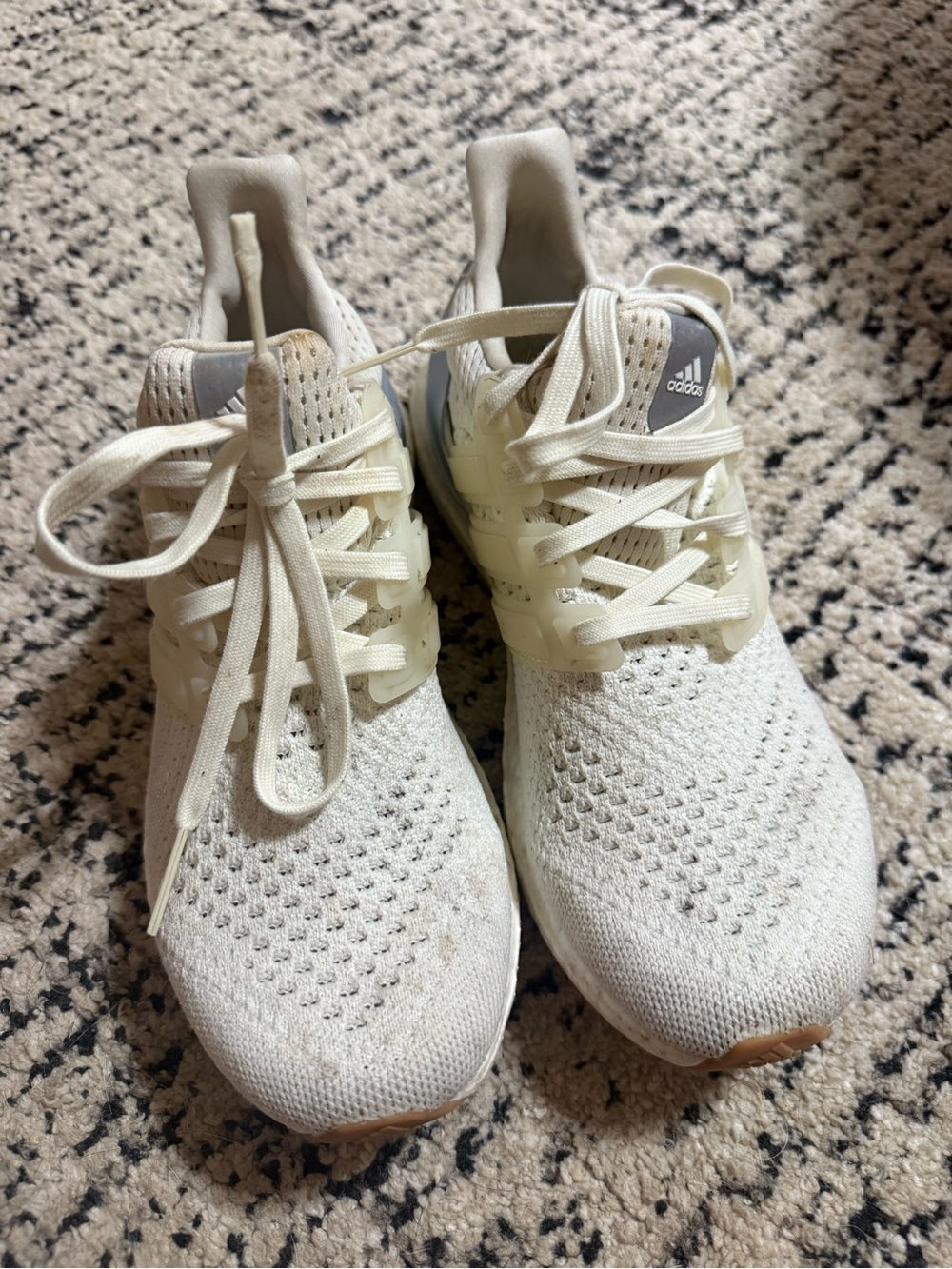 adidas UltraBoost DNA Cloud White Gum Sole Sneakers Women’s 6.5